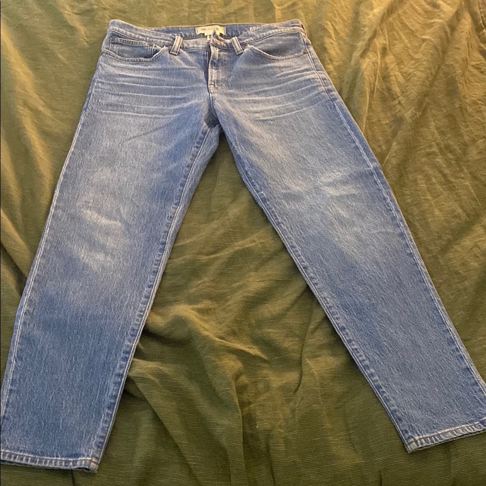Madewell Men's Relaxed Jeans in Light Blue